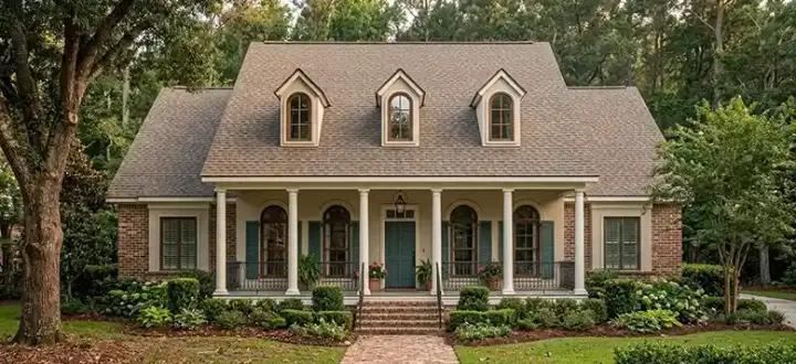 Southern house plans 30-287 - front exterior, 3,035 sq ft, 4 bed, 3 bath house plans | Monster House Plans