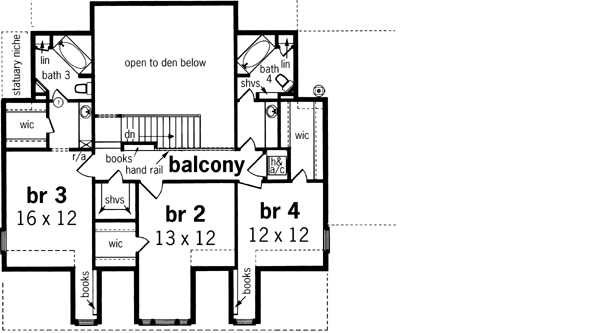 Upper/Second Floor Plan: 30-290