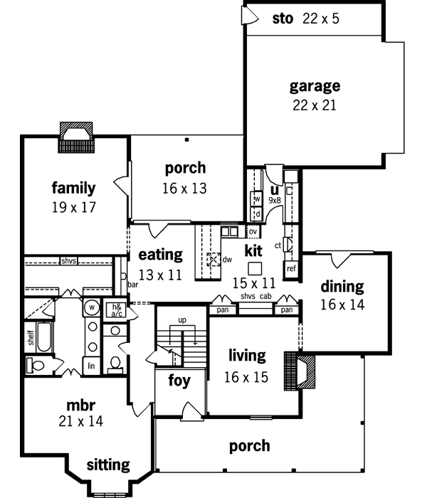 Main Floor Plan: 30-293