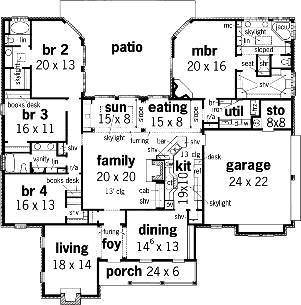 Main Floor Plan: 30-294