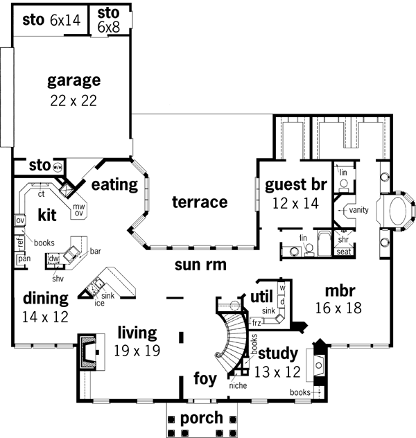 Main Floor Plan: 30-297
