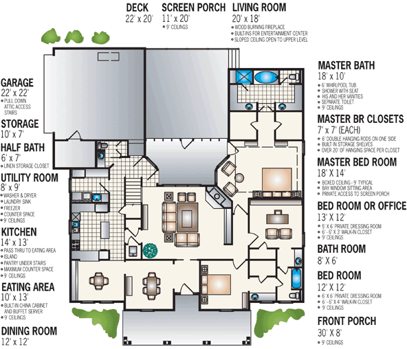 Main Floor Plan: 30-299