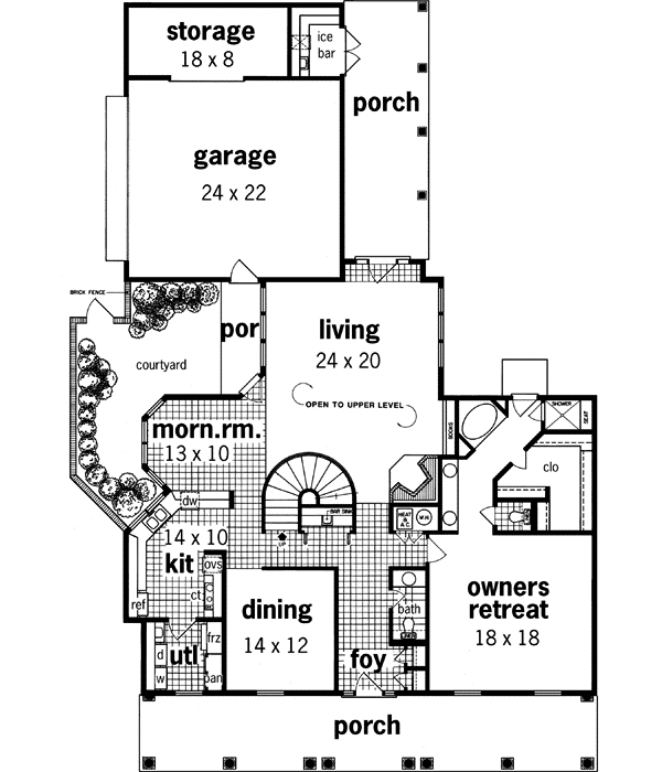 Main Floor Plan: 30-300