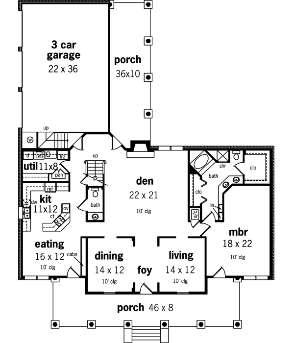 Main Floor Plan: 30-303