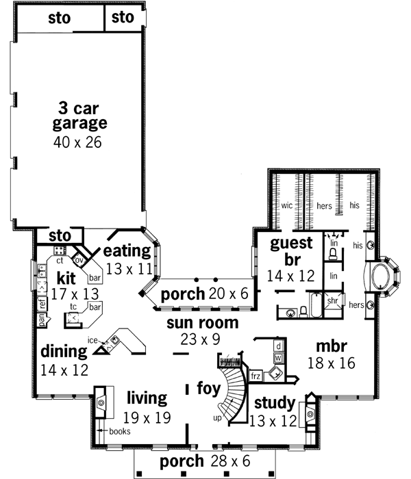 Main Floor Plan: 30-304