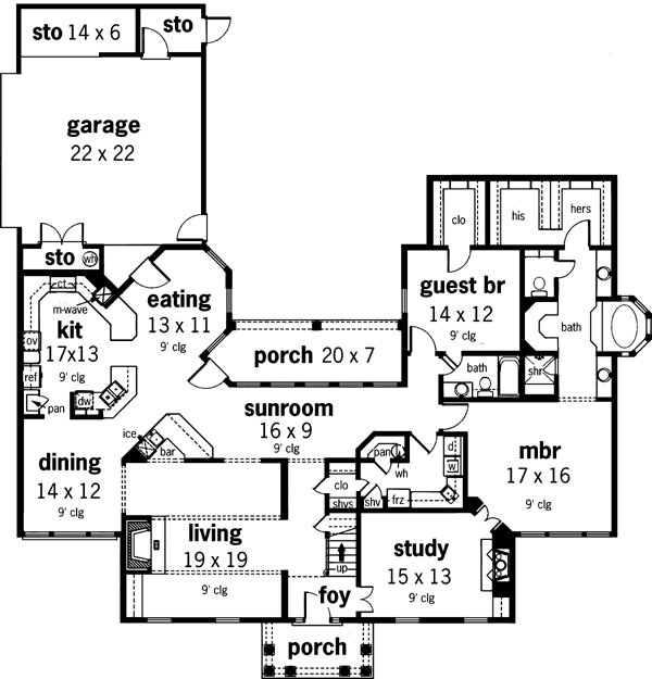 Main Floor Plan: 30-306