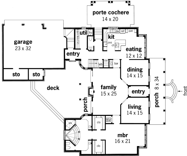 Main Floor Plan: 30-308