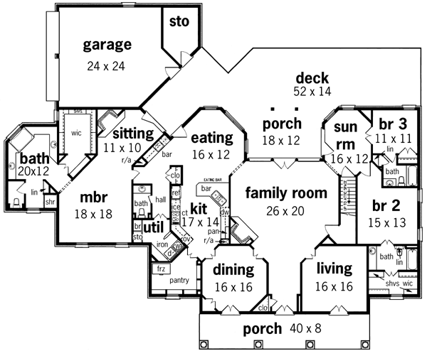 Main Floor Plan: 30-309