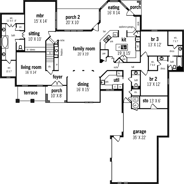 Main Floor Plan: 30-310