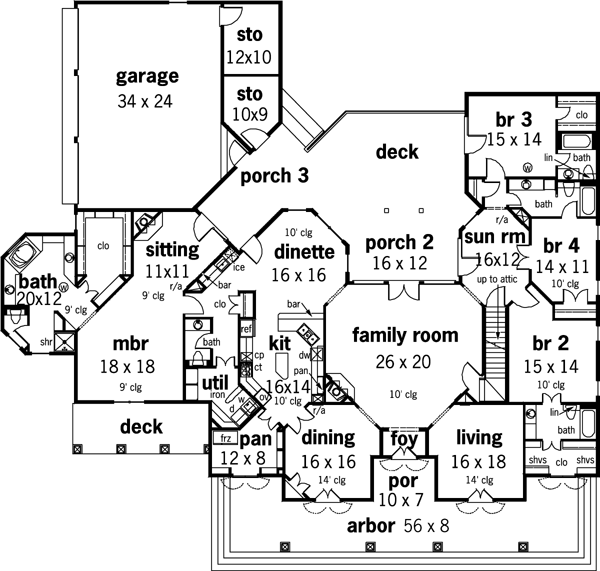 Main Floor Plan: 30-312