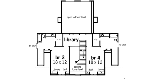 Upper/Second Floor Plan: 30-315