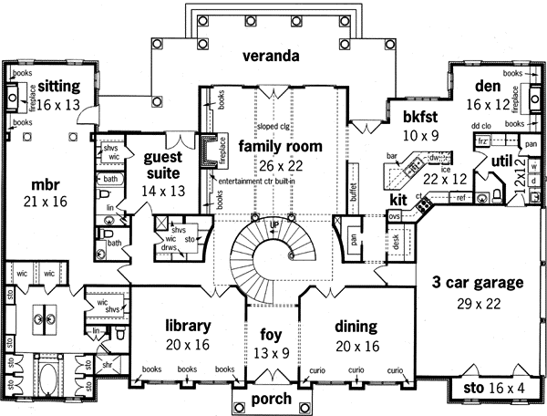 Main Floor Plan: 30-317