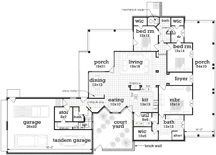 Main Floor Plan: 30-322