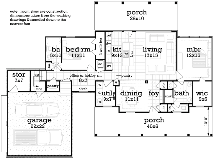 Main Floor Plan: 30-323