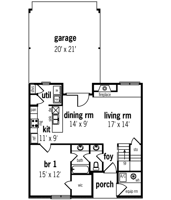 Main Floor Plan: 30-324