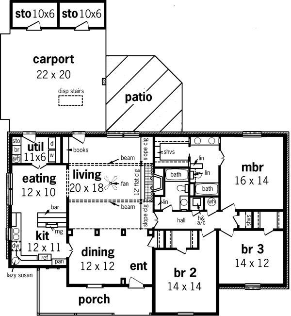 Main Floor Plan: 30-328