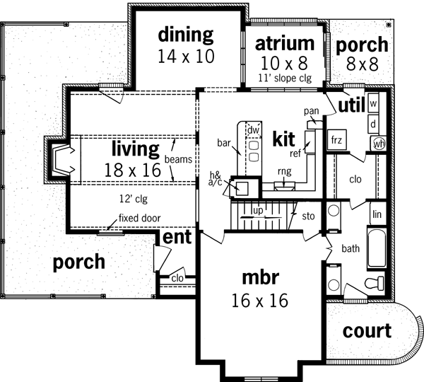 Main Floor Plan: 30-329