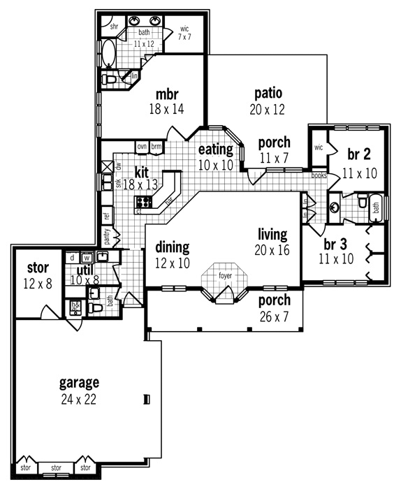 Main Floor Plan: 30-347