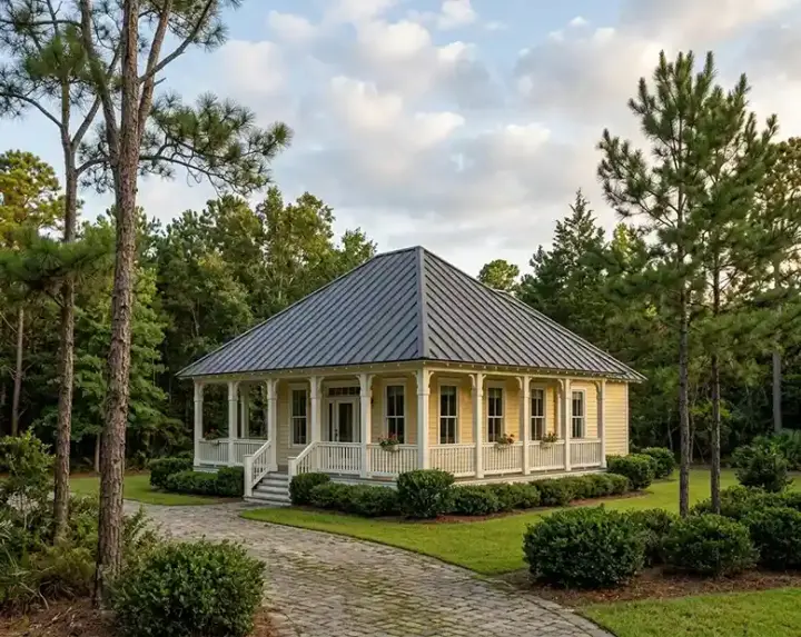 Country house plans 30-349 - front exterior, 1,400 sq ft, 3 bed, 3 bath house plans | Monster House Plans