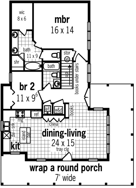 Main Floor Plan: 30-349