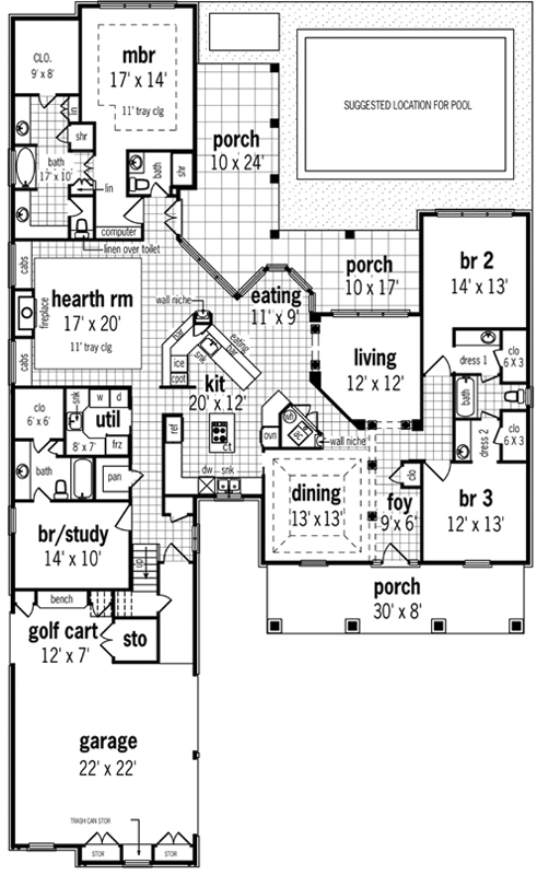 Main Floor Plan: 30-350