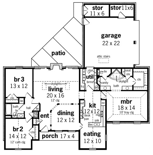 Main Floor Plan: 30-351