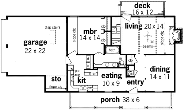 Main Floor Plan: 30-357