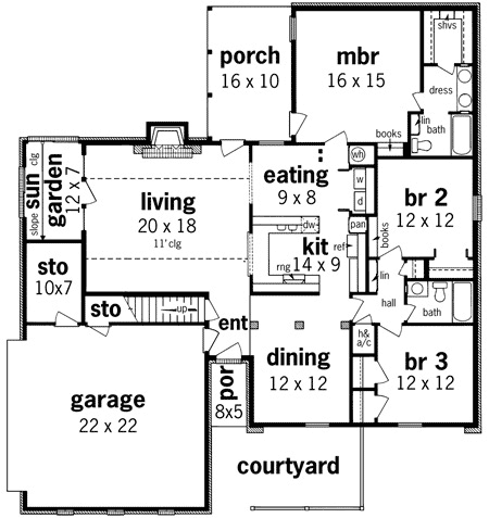 Main Floor Plan: 30-359
