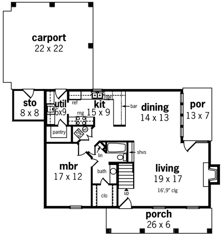 Main Floor Plan: 30-361