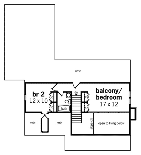 Upper/Second Floor Plan: 30-361