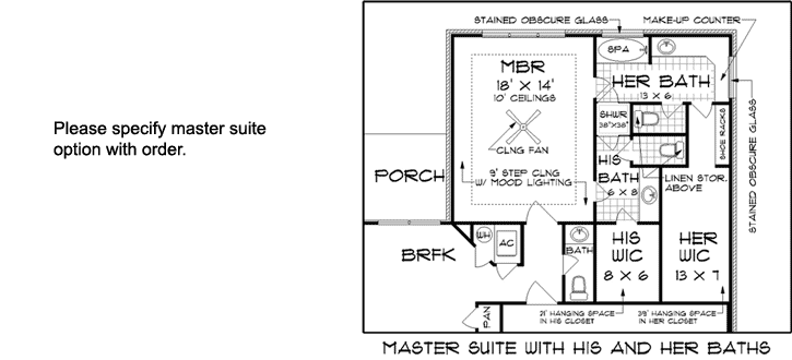 Country Style House Plans 30-374