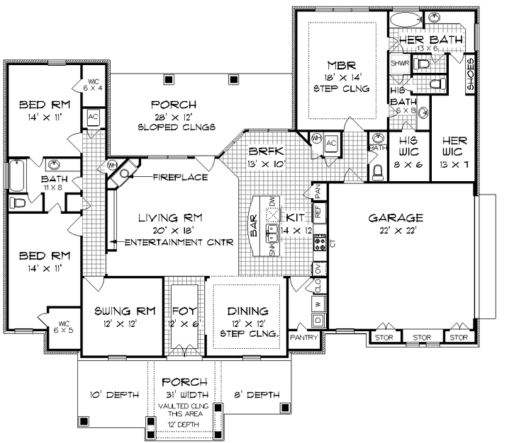 Main Floor Plan: 30-374
