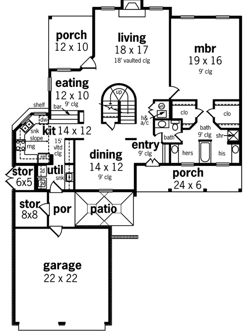 Main Floor Plan: 30-375