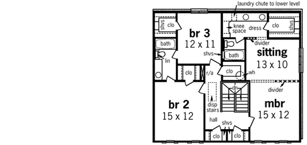 Upper/Second Floor Plan: 30-376