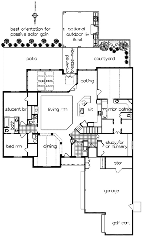 Traditional Style House Plans 30-377