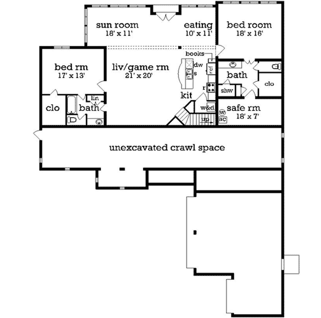 Lower Floor Plan: 30-377