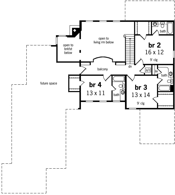 Upper/Second Floor Plan: 30-401