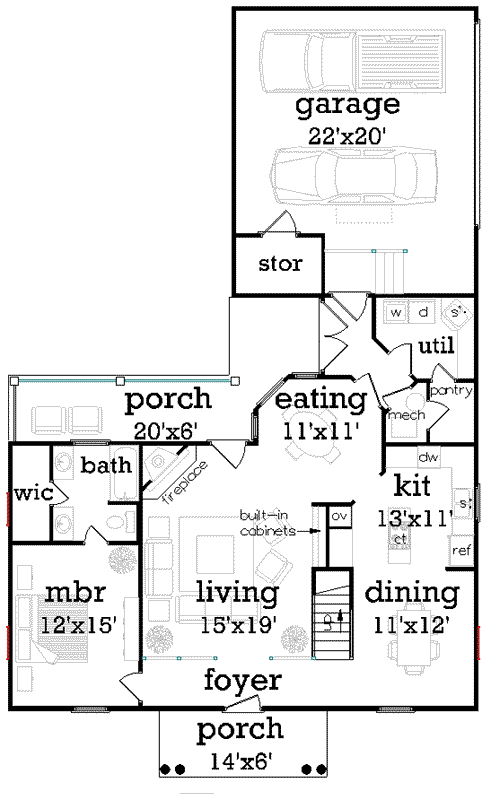 Main Floor Plan: 30-403
