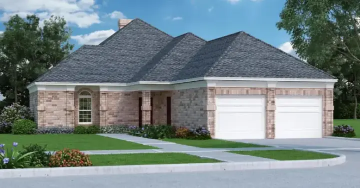 Traditional house plans 30-404 - front exterior, 1,928 sq ft, 2 bed, 2 bath house plans | Monster House Plans
