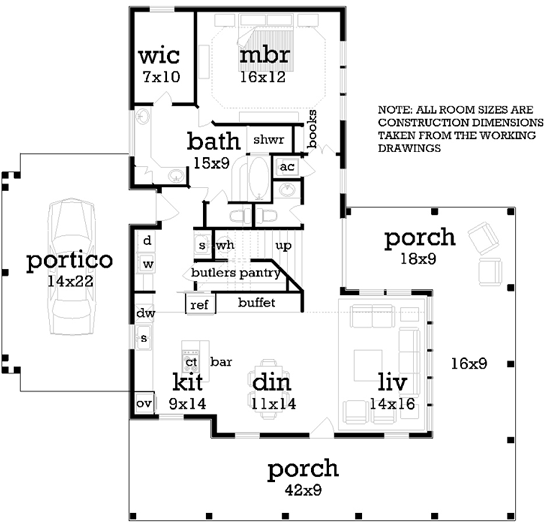 Main Floor Plan: 30-409