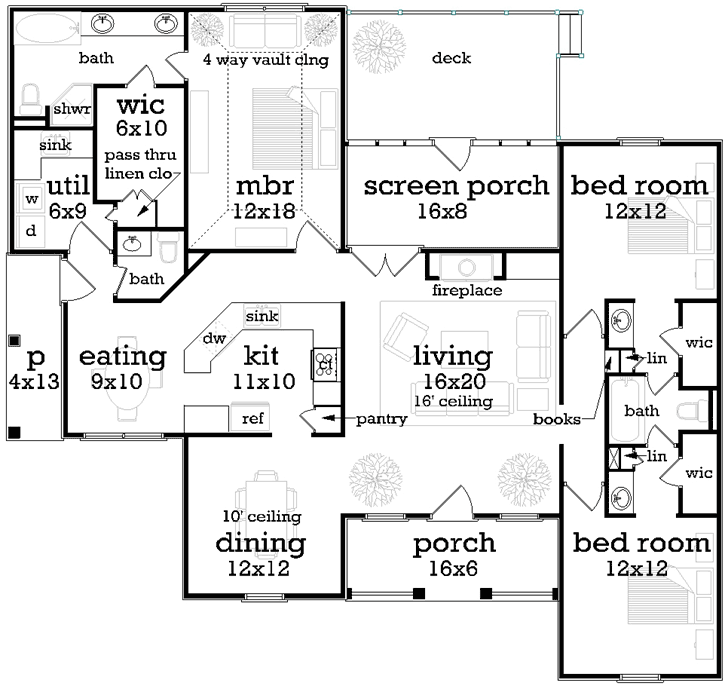 Main Floor Plan: 30-411