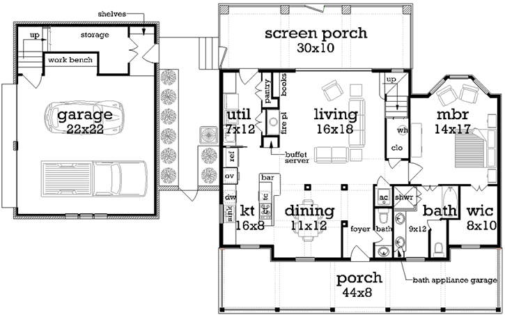 Main Floor Plan: 30-412