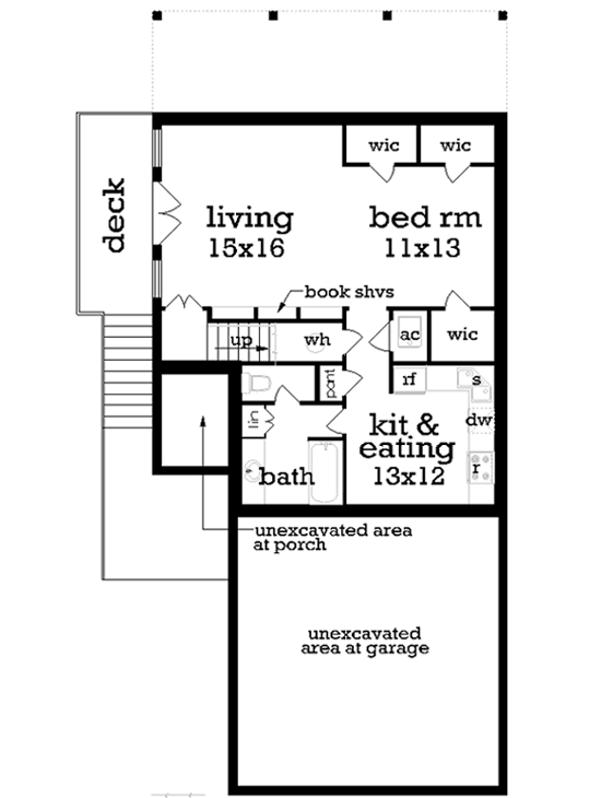 Country Style Home Design 30-413