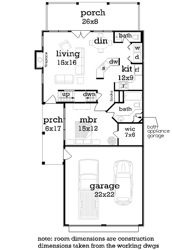 Main Floor Plan: 30-413