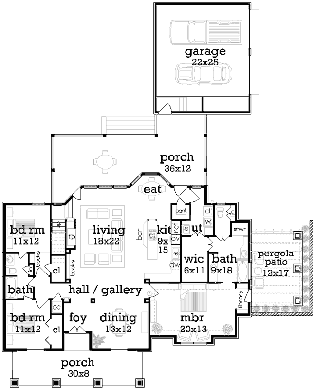 Main Floor Plan: 30-414