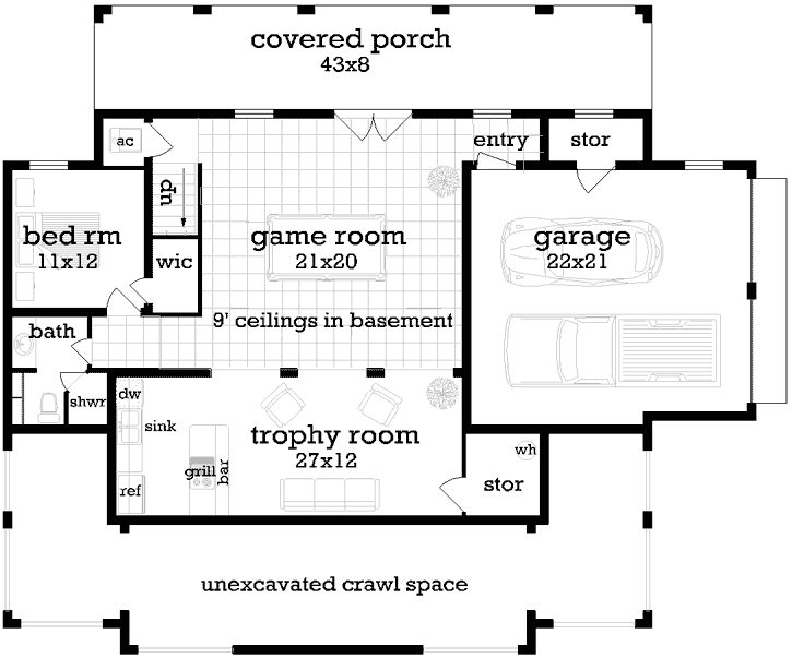 Lower Floor Plan:30-429