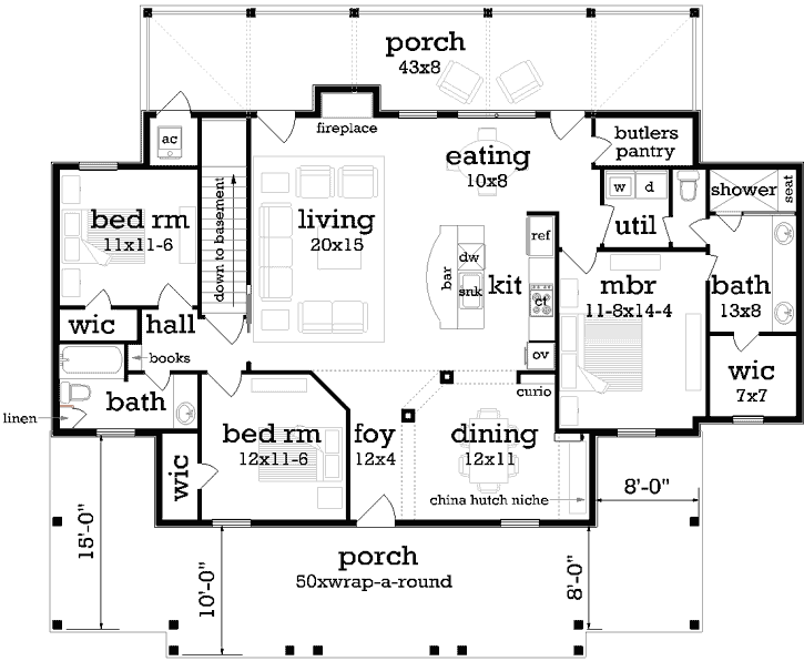 Main Floor Plan: 30-429