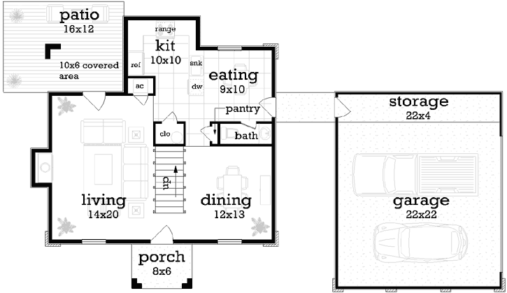 Main Floor Plan: 30-430