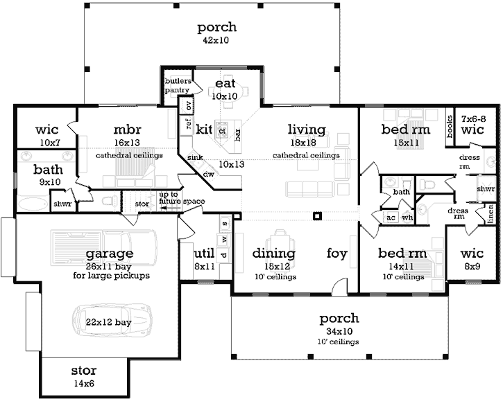 Main Floor Plan: 30-434