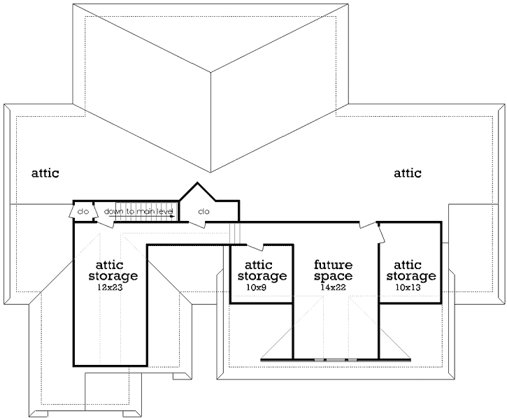 Upper/Second Floor Plan: 30-434